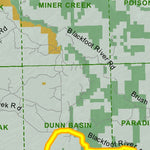 Idaho Department of Fish & Game Controlled Hunt Areas - Moose - Hunt Area 69-1 digital map