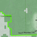 Idaho Department of Fish & Game Controlled Hunt Areas - Moose - Hunt Area 70 digital map