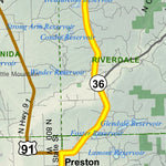 Idaho Department of Fish & Game Controlled Hunt Areas - Moose - Hunt Area 75-1 digital map