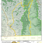 Idaho Department of Fish & Game Controlled Hunt Areas - Moose - Hunt Area 77 digital map