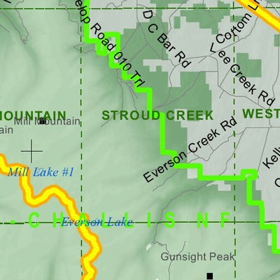Idaho Department of Fish & Game Controlled Hunt Areas - Pronghorn - Hunt Area 29-1 digital map