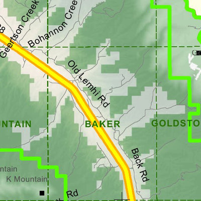 Idaho Department of Fish & Game Controlled Hunt Areas - Pronghorn - Hunt Area 29-1 digital map
