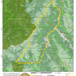 Idaho Department of Fish & Game Controlled Hunt Areas - Pronghorn - Hunt Area 36B-1 digital map