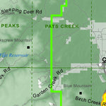 Idaho Department of Fish & Game Controlled Hunt Areas - Pronghorn - Hunt Area 36B-1 digital map