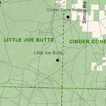 Idaho Department of Fish & Game Controlled Hunt Areas - Pronghorn - Hunt Area 38-1 digital map