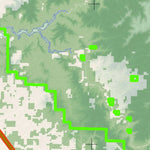 Idaho Department of Fish & Game Controlled Hunt Areas - Pronghorn - Hunt Area 40-1 digital map