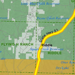 Idaho Department of Fish & Game Controlled Hunt Areas - Pronghorn - Hunt Area 41-2 digital map
