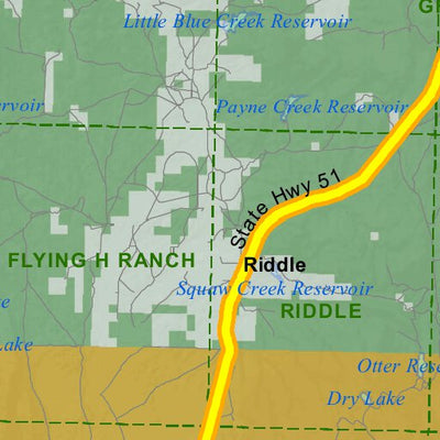 Idaho Department of Fish & Game Controlled Hunt Areas - Pronghorn - Hunt Area 41-2 digital map