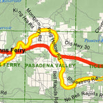 Idaho Department of Fish & Game Controlled Hunt Areas - Pronghorn - Hunt Area 45-1 digital map