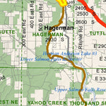 Idaho Department of Fish & Game Controlled Hunt Areas - Pronghorn - Hunt Area 45-1 digital map