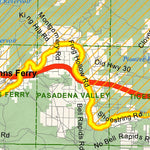 Idaho Department of Fish & Game Controlled Hunt Areas - Pronghorn - Hunt Area 45-1X digital map