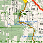Idaho Department of Fish & Game Controlled Hunt Areas - Pronghorn - Hunt Area 45-1X digital map