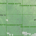 Idaho Department of Fish & Game Controlled Hunt Areas - Pronghorn - Hunt Area 46-1 digital map