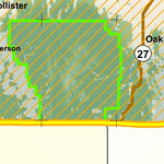 Idaho Department of Fish & Game Controlled Hunt Areas - Pronghorn - Hunt Area 46-1X digital map