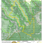 Idaho Department of Fish & Game Controlled Hunt Areas - Pronghorn - Hunt Area 51-1 digital map