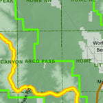 Idaho Department of Fish & Game Controlled Hunt Areas - Pronghorn - Hunt Area 51-1 digital map