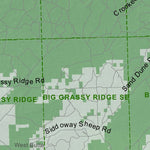 Idaho Department of Fish & Game Controlled Hunt Areas - Pronghorn - Hunt Area 60A-1 digital map