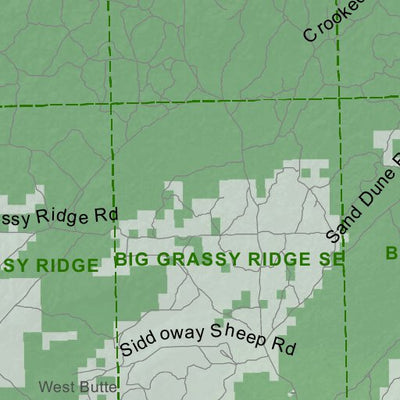 Idaho Department of Fish & Game Controlled Hunt Areas - Pronghorn - Hunt Area 60A-1 digital map