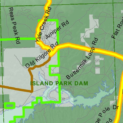 Idaho Department of Fish & Game Controlled Hunt Areas - Pronghorn - Hunt Area 61-1 digital map