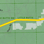 Idaho Department of Fish & Game Controlled Hunt Areas - Pronghorn - Hunt Area 63-3 digital map