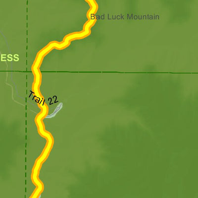 Idaho Department of Fish & Game Controlled Hunt Areas - Rocky Mtn Sheep - Hunt Area 17L digital map