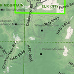 Idaho Department of Fish & Game Controlled Hunt Areas - Rocky Mtn Sheep - Hunt Area 19 digital map