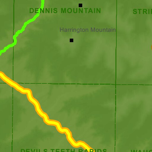 Controlled Hunt Areas - Rocky Mtn Sheep - Hunt Area 20 Map by Idaho ...