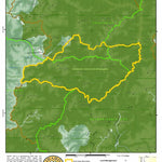 Idaho Department of Fish & Game Controlled Hunt Areas - Rocky Mtn Sheep - Hunt Area 27-1 digital map