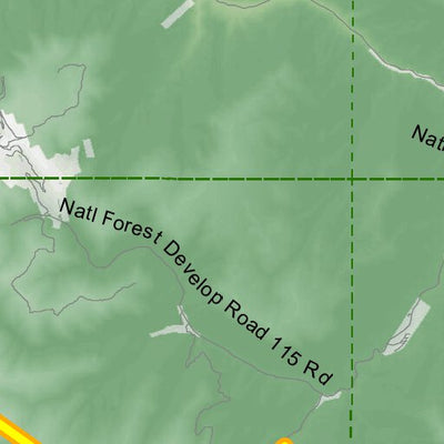 Idaho Department of Fish & Game Controlled Hunt Areas - Rocky Mtn Sheep - Hunt Area 28-1 digital map