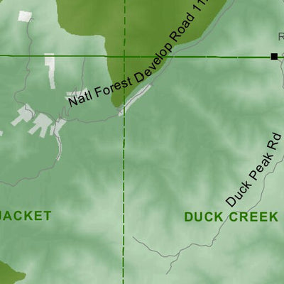 Idaho Department of Fish & Game Controlled Hunt Areas - Rocky Mtn Sheep - Hunt Area 28-1 digital map