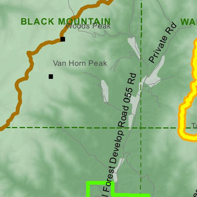 Idaho Department of Fish & Game Controlled Hunt Areas - Rocky Mtn Sheep - Hunt Area 28-2 digital map