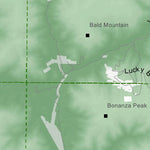 Idaho Department of Fish & Game Controlled Hunt Areas - Rocky Mtn Sheep - Hunt Area 36 digital map
