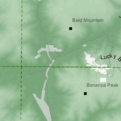 Idaho Department of Fish & Game Controlled Hunt Areas - Rocky Mtn Sheep - Hunt Area 36 digital map