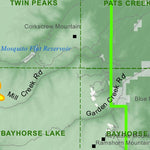 Idaho Department of Fish & Game Controlled Hunt Areas - Rocky Mtn Sheep - Hunt Area 36B digital map