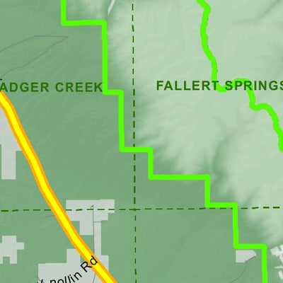 Idaho Department of Fish & Game Controlled Hunt Areas - Rocky Mtn Sheep - Hunt Area 51 digital map