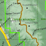 Idaho Department of Fish & Game Controlled Hunt Areas - Rocky Mtn Sheep - Hunt Area 51 digital map