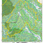 Idaho Department of Fish & Game Controlled Hunt Areas - Turkey - Hunt Area 36B-1 digital map