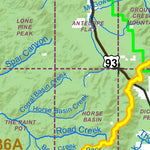 Idaho Department of Fish & Game Controlled Hunt Areas - Turkey - Hunt Area 36B-1 digital map