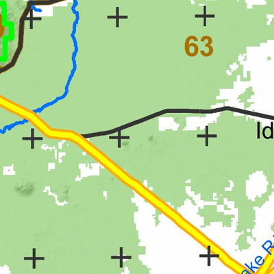 Idaho Department of Fish & Game Controlled Hunt Areas - Turkey - Hunt Area 50-1 digital map
