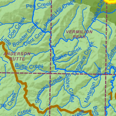 Idaho Department of Fish & Game General Season Hunt Areas - Bear - Unit 17 digital map