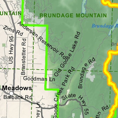 Idaho Department of Fish & Game General Season Hunt Areas - Bear - Unit 23 digital map