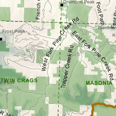 Idaho Department of Fish & Game General Season Hunt Areas - Bear - Unit 3 digital map