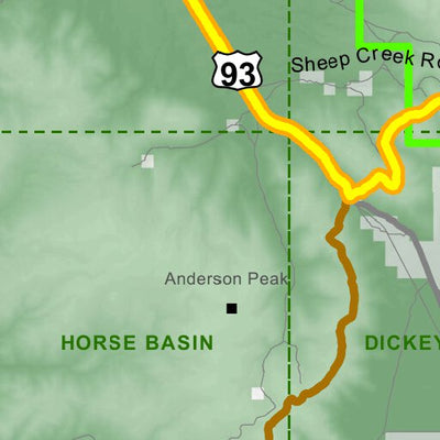 Idaho Department of Fish & Game General Season Hunt Areas - Bear - Unit 37 digital map