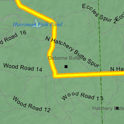 Idaho Department of Fish & Game General Season Hunt Areas - Bear - Unit 62A digital map