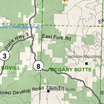 Idaho Department of Fish & Game General Season Hunt Areas - Bear - Unit 8 digital map