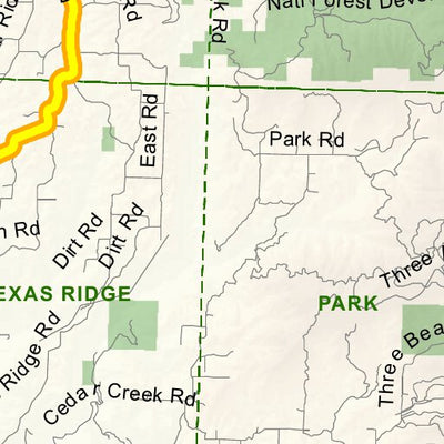 Idaho Department of Fish & Game General Season Hunt Areas - Bear - Unit 8A digital map