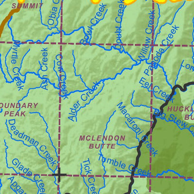 Idaho Department of Fish & Game General Season Hunt Areas - Deer - Unit 10 digital map
