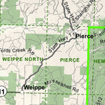 Idaho Department of Fish & Game General Season Hunt Areas - Deer - Unit 10A digital map