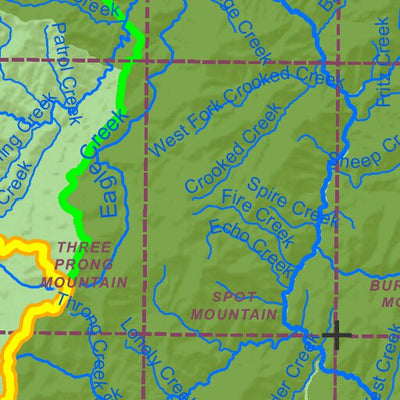 Idaho Department of Fish & Game General Season Hunt Areas - Deer - Unit 17 digital map