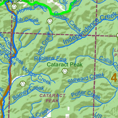 Idaho Department of Fish & Game General Season Hunt Areas - Deer - Unit 2 (Except Farragut SP) digital map